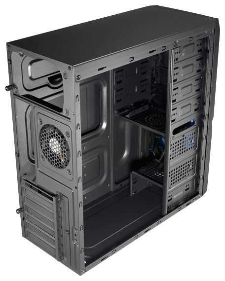 Корпус Aerocool V3X Evil Blue Edition Black, фото 5