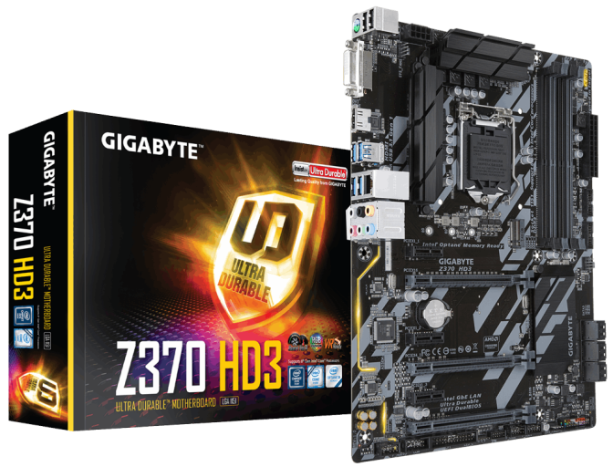 Материнская плата Gigabyte Z370 HD3, фото 1