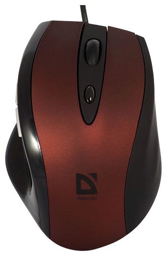 Мышь Defender Opera 880 Red+Black USB, фото 2