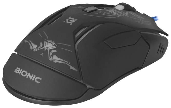 Мышь Defender Bionic GM-250L Black USB, фото 15