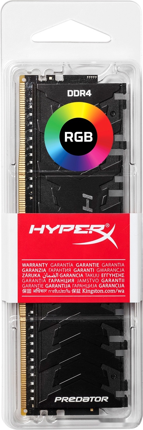 Оперативная память HyperX Predator RGB 8GB DDR4 PC4-24000 HX430C15PB3A/8, фото 7