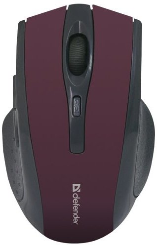 Мышь Defender Accura MM-665 (Red), фото 3