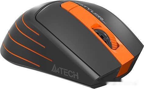 Мышь A4Tech Fstyler FG30 (черный/оранжевый), фото 4