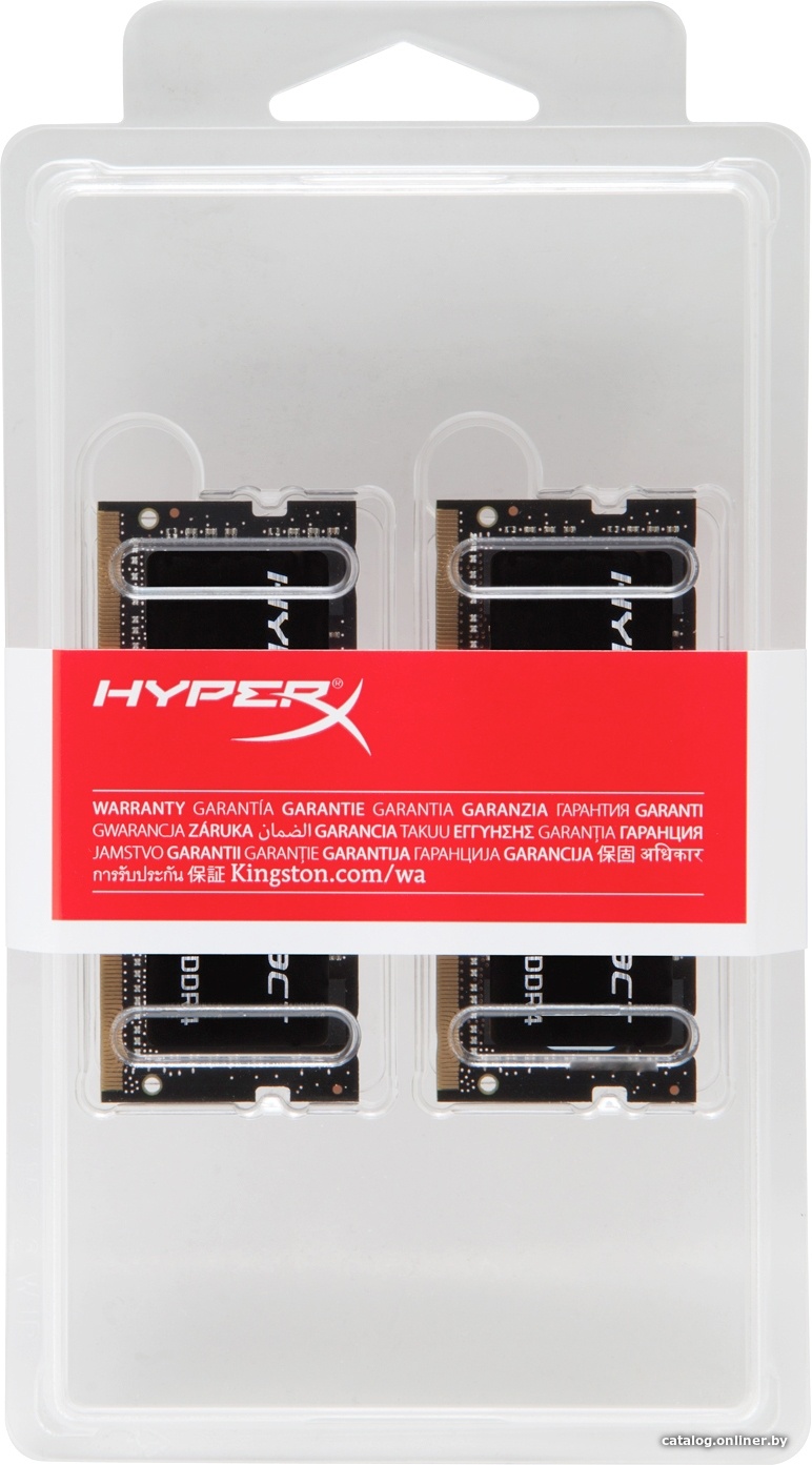 Оперативная память HyperX Impact 2x4GB DDR4 SODIMM PC4-19200 HX424S14IBK2/8, фото 4
