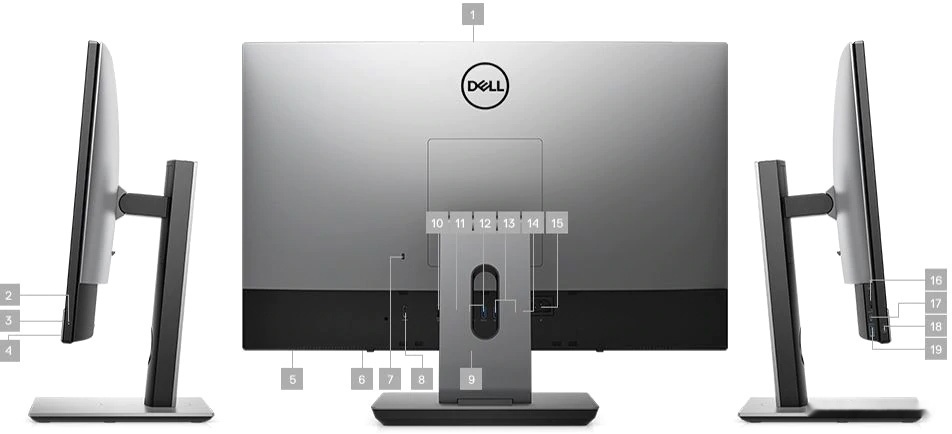 Моноблок DELL Optiplex 7770-212325, фото 3