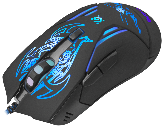 Мышь Defender Bionic GM-250L Black USB, фото 10