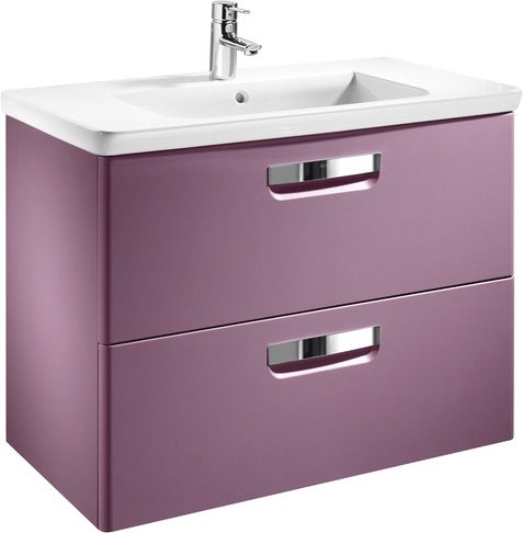 Тумба под умывальник Roca The Gap фиолетовая 60 (ZRU9302742), фото 1