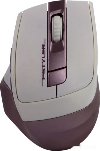 Мышь A4Tech Fstyler FG35 (белый/розовый), фото 1