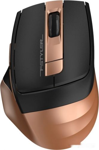 Мышь A4Tech Fstyler FG35 (черный/золотистый), фото 1
