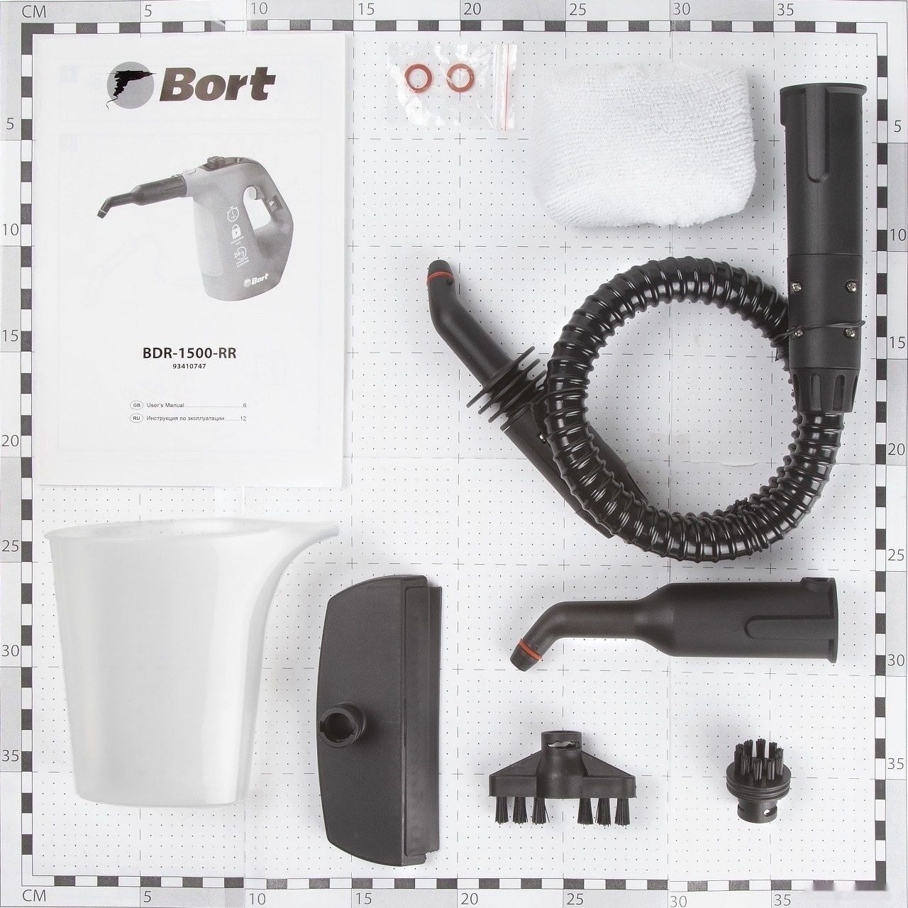 Пароочиститель BORT BDR-1500-RR, фото 5