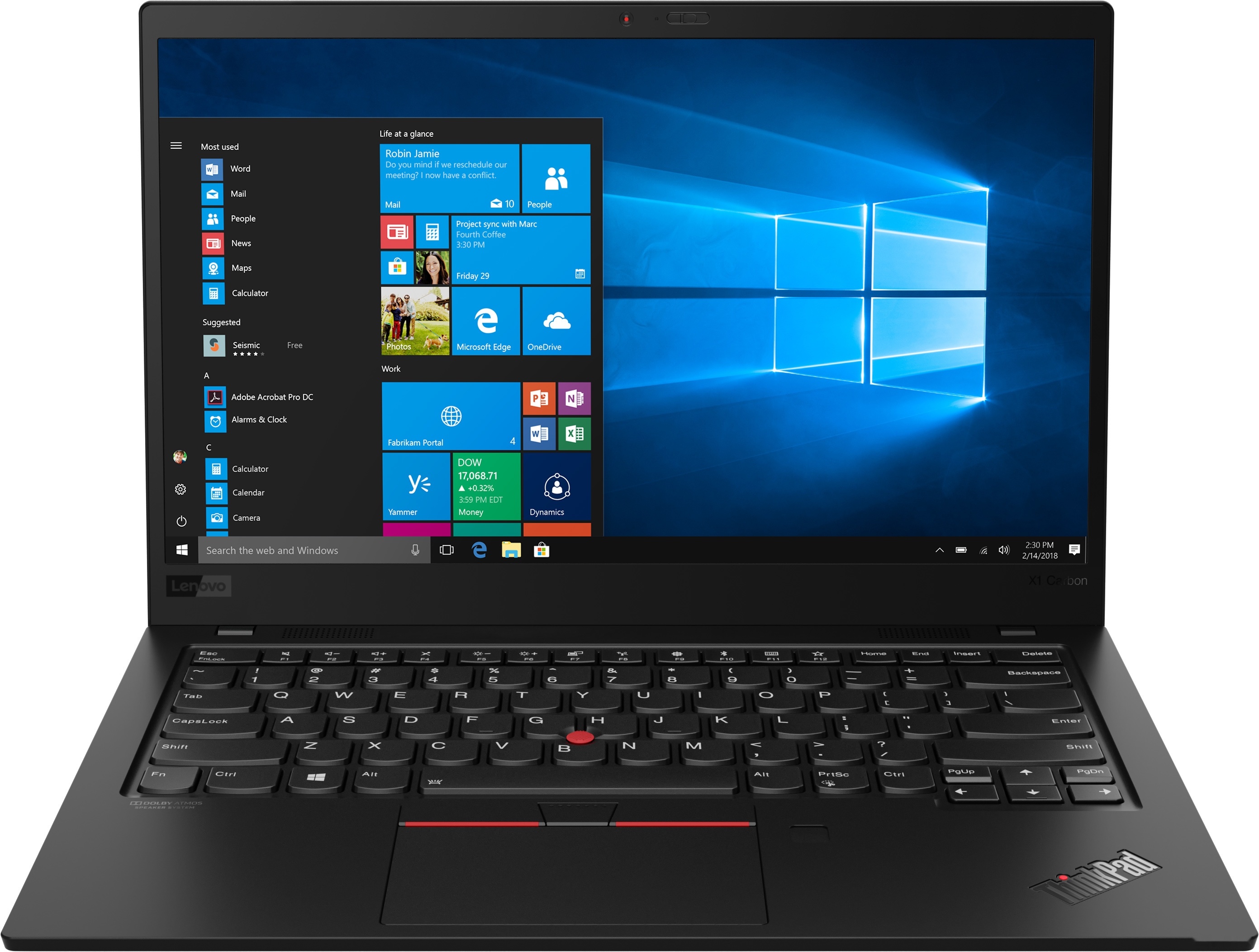 Ноутбук Lenovo ThinkPad X1 Carbon 7 20QD003MRT, фото 2