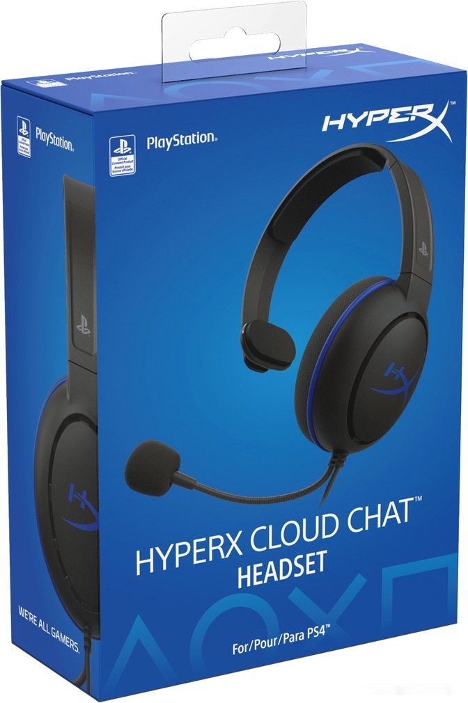 Наушники HyperX CloudX Chat (для PS4), фото 5
