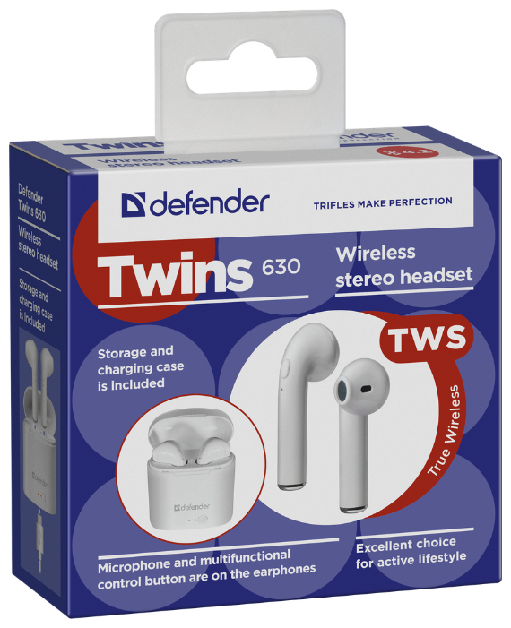 Наушники Defender Twins 630, фото 5