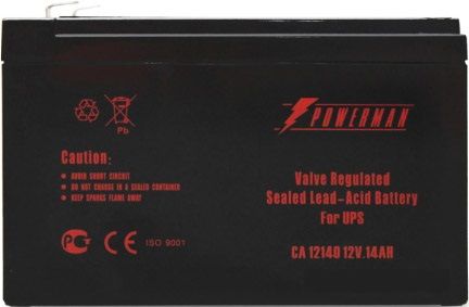 Аккумулятор для ИБП Powerman CA12140/UPS (12В/14 А·ч)