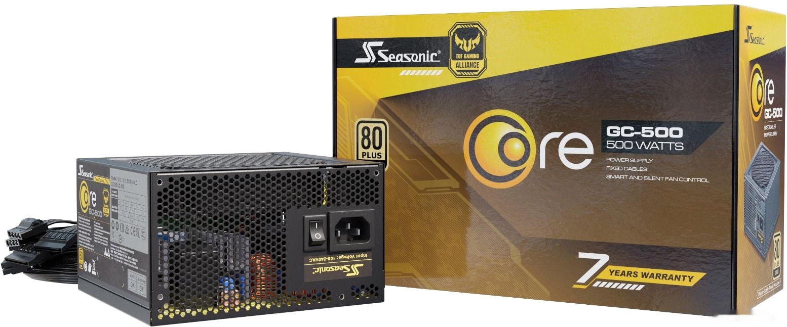 Блок питания SEA SONIC Core GC-500 SSR-500LC, фото 8