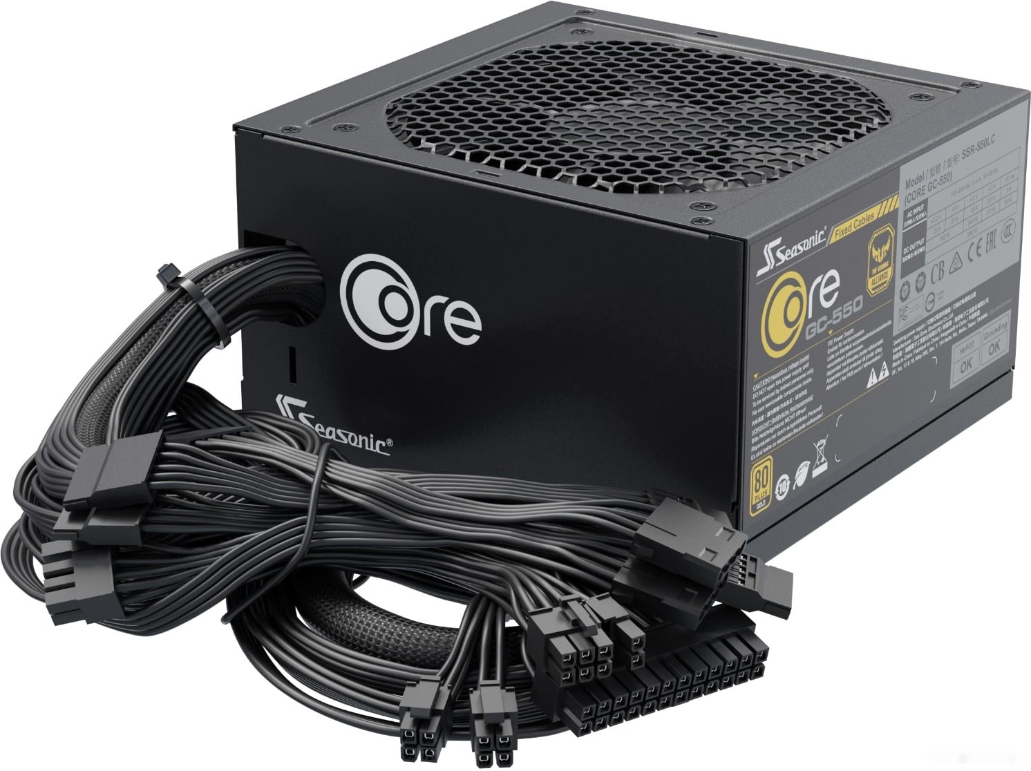Блок питания SEA SONIC Core GC-500 SSR-500LC, фото 3