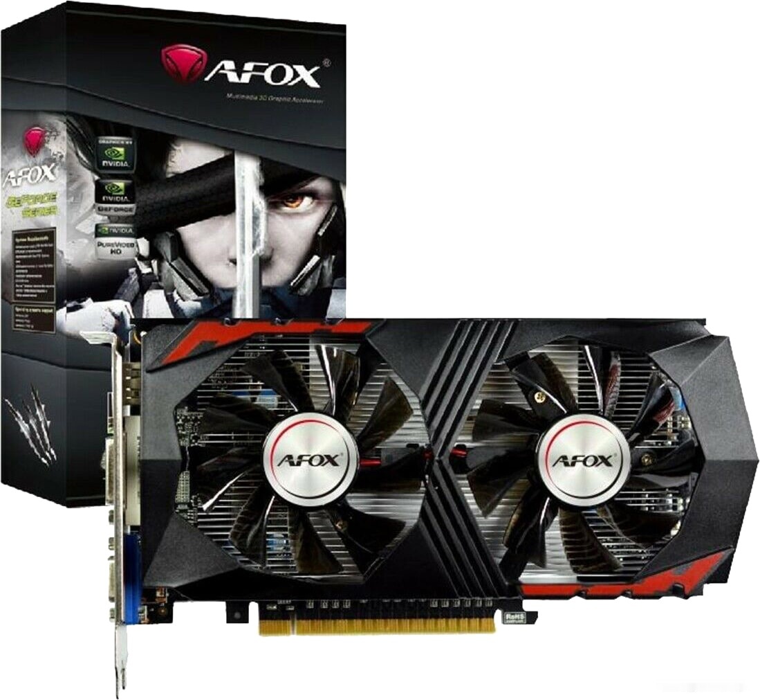 Видеокарта Afox GeForce GTX 750Ti 2GB GDDR5 AF750TI-2048D5H5-V7, фото 2