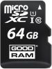 Карта памяти GoodRAM M1AA microSDXC M1AA-0640R12 64GB (с адаптером)