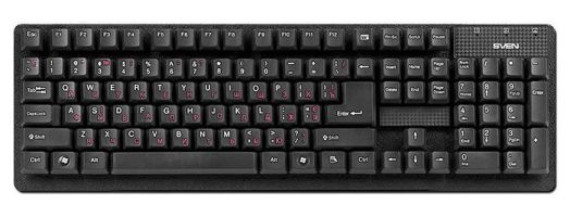 Клавиатура Sven Standard 301 USB+PS/2