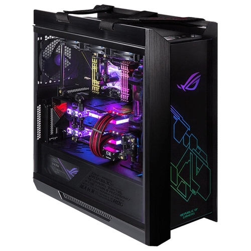 Компьютерный корпус Asus ROG Strix Helios RGB Black, фото 5