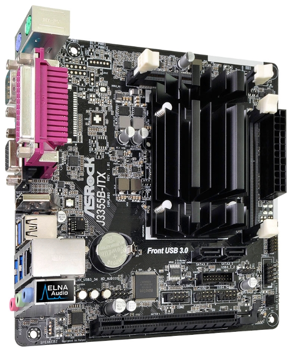 Материнская плата ASROCK J3355B-ITX, фото 3