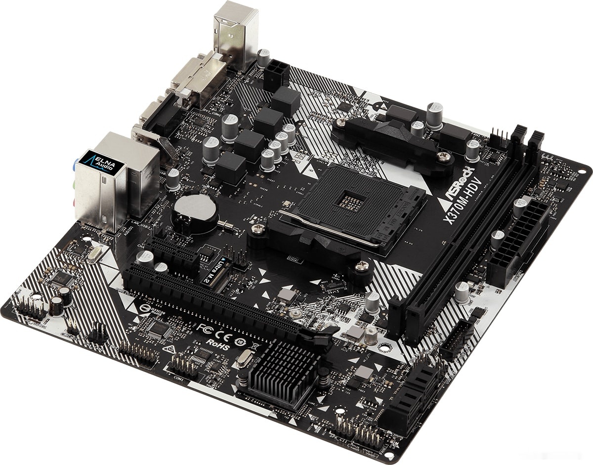Материнская плата ASROCK X370M-HDV R4.0, фото 2