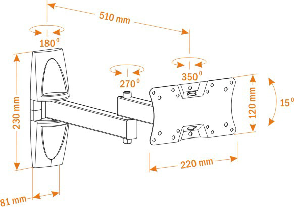 Кронштейн Holder LCDS–5064, фото 2