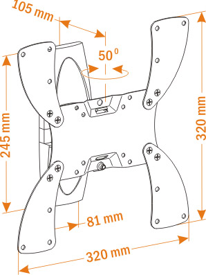 Кронштейн Holder LCDS-5019, фото 3