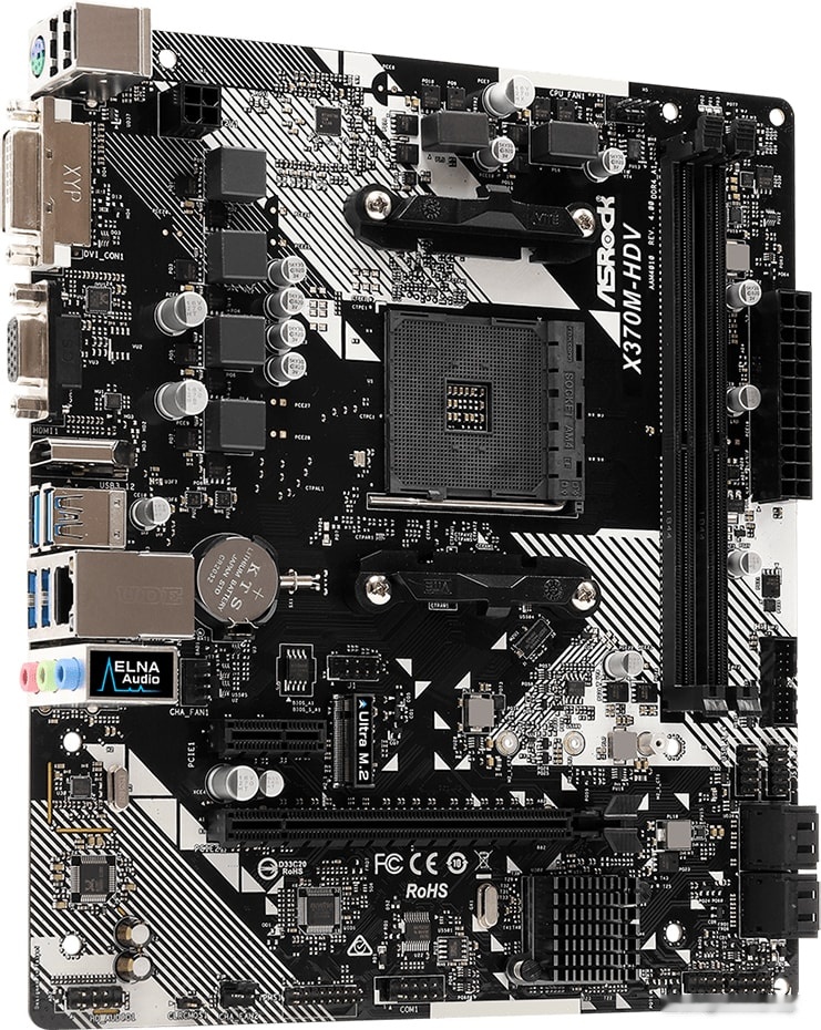 Материнская плата ASROCK X370M-HDV R4.0, фото 3