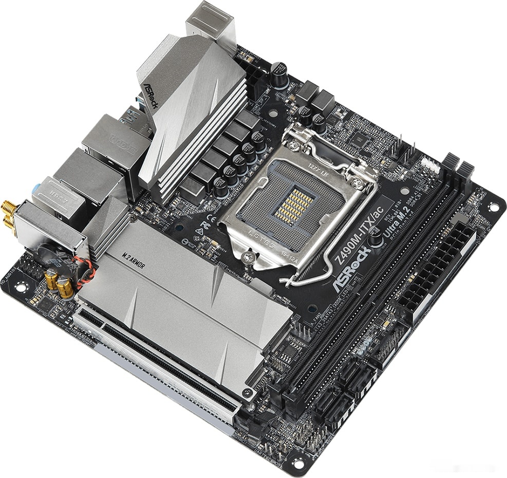 Материнская плата ASROCK Z490M-ITX/ac, фото 3