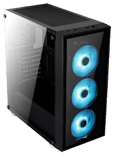 Корпус Aerocool Quartz RGB Black, фото 1
