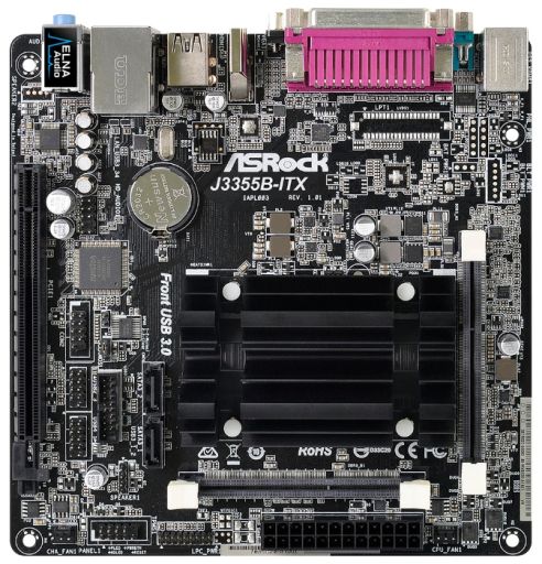 Материнская плата ASROCK J3355B-ITX, фото 1