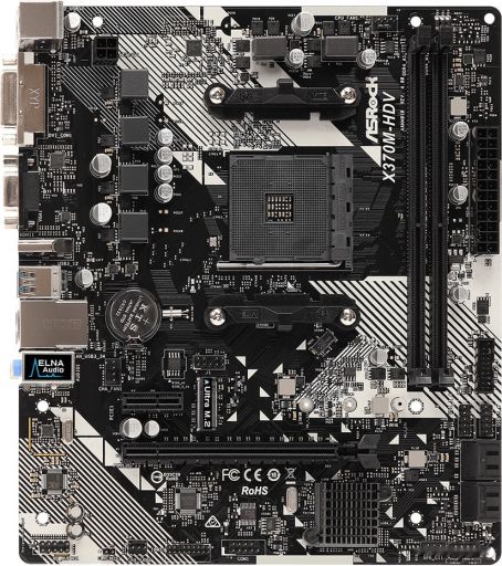 Материнская плата ASROCK X370M-HDV R4.0, фото 1