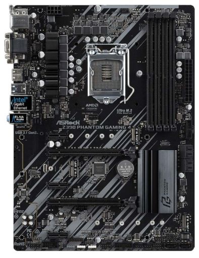 Материнская плата ASROCK Z390 Phantom Gaming 4, фото 1