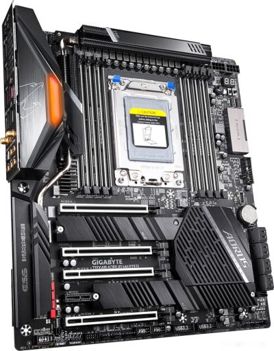 Материнская плата Gigabyte TRX40 Aorus Master (rev. 1.0), фото 1