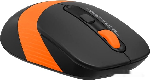 Мышь A4Tech Fstyler FG10 (черный/оранжевый), фото 3