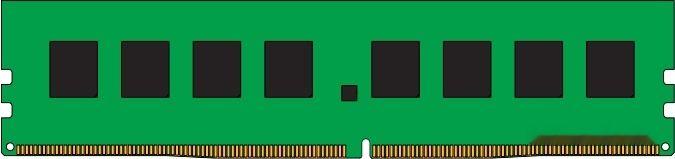 Оперативная память Kingston ValueRAM 16GB DDR4 PC4-25600 KVR32N22D8/16