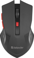 Мышь Defender MM-275 (Black-Red)