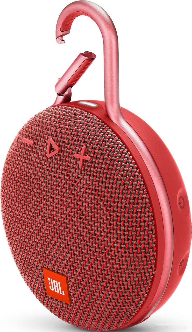 Беспроводная колонка JBL Clip 3 (красный), фото 2