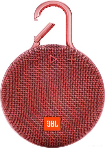 Беспроводная колонка JBL Clip 3 (красный), фото 1
