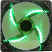 Кулер для корпуса GameMax WindForce 4x Green LED (120 мм) [GMX-WF12G]