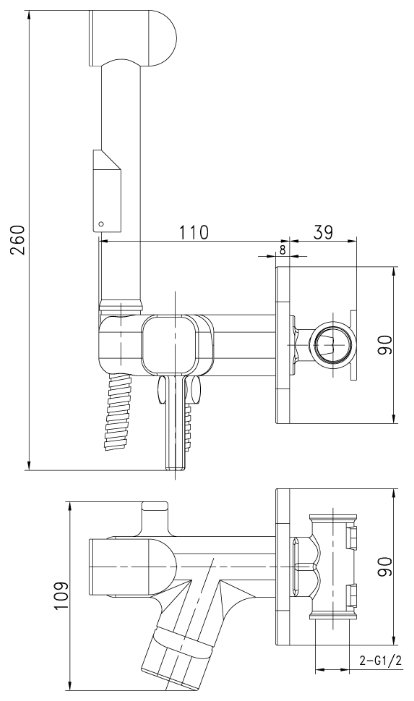 Смеситель Lemark Solo LM7165C, фото 2