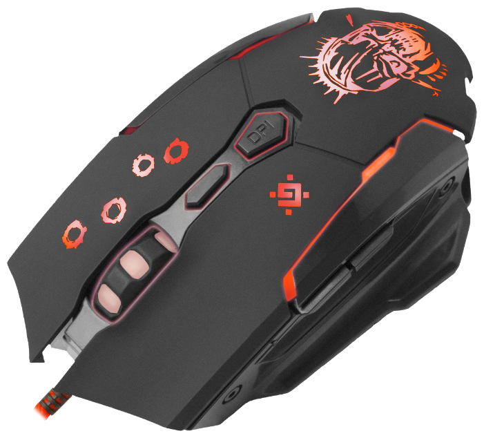 Мышь Defender Killer GM-170L Black USB, фото 16
