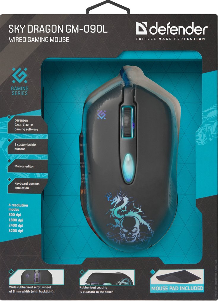 Мышь Defender Sky Dragon GM-090L, фото 3