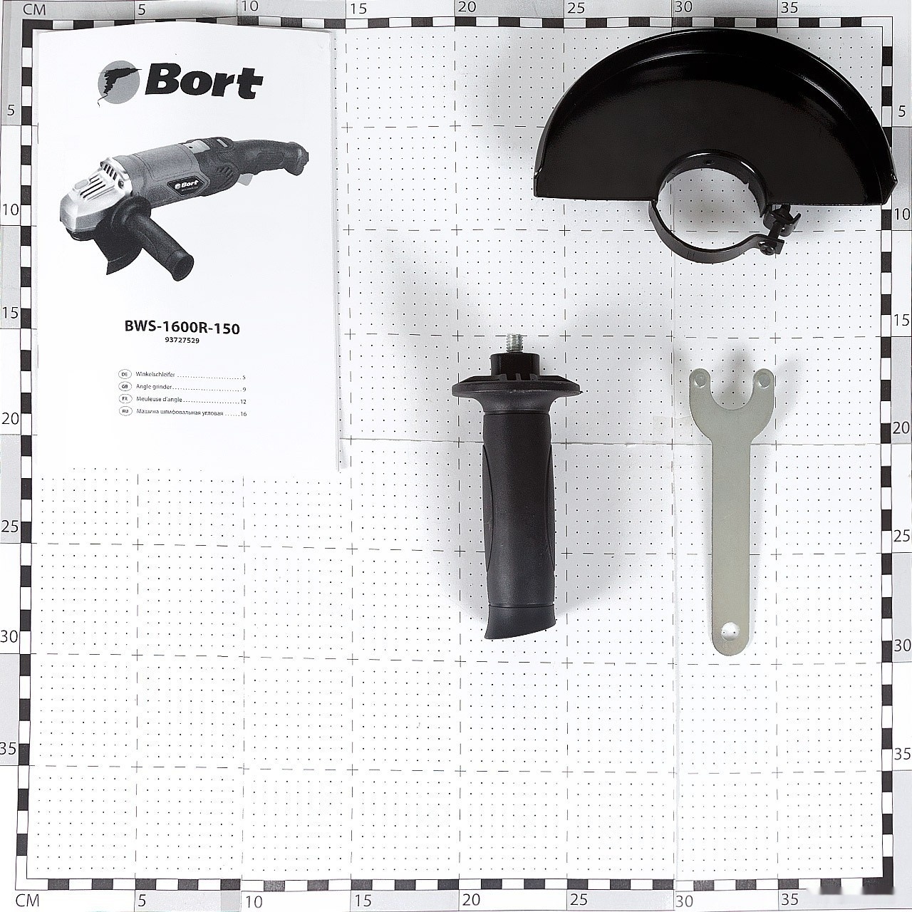 Угловая шлифмашина BORT BWS-1600R-150, фото 7
