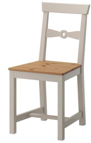 Стул Ikea Гэмлеби (светлая морилка антик/серый) [303.608.78]