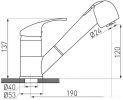 Смеситель Ferro Vasto BVA8-12