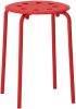 Табурет Ikea Мариус (красный) 803.609.27