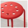 Табурет Ikea Мариус (красный) 803.609.27