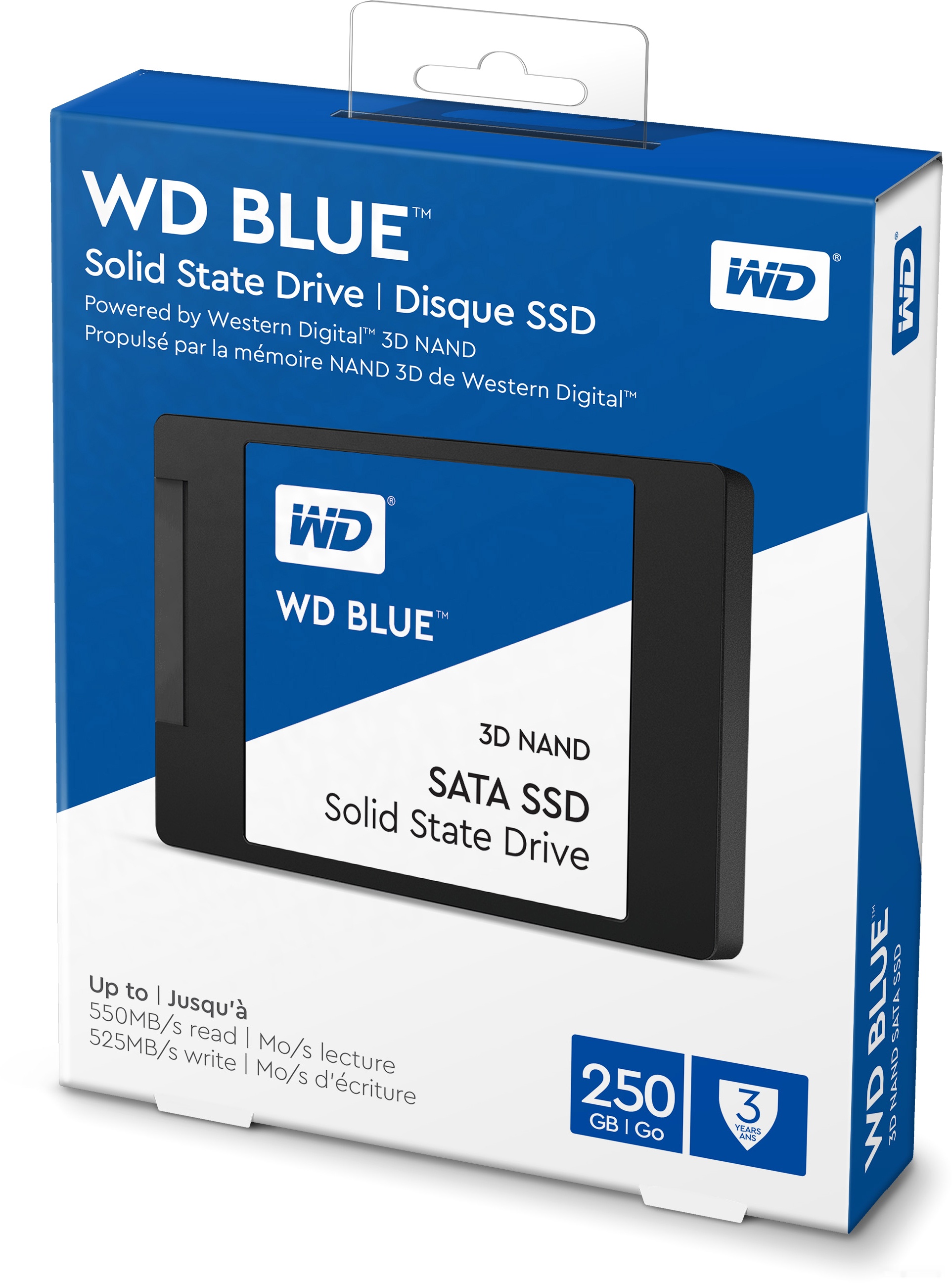 SSD Western Digital Blue 3D NAND 250GB [WDS250G2B0A], фото 2